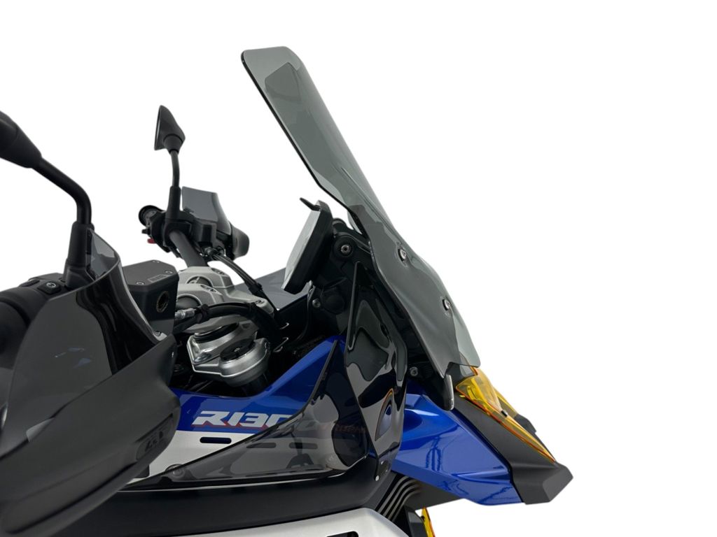 WRS Windscherm - BMW R1300GS Adventure met radar 2024-2026 | R1300GS met radar 2023-2026 - Caponord - Licht Getint / Transparant