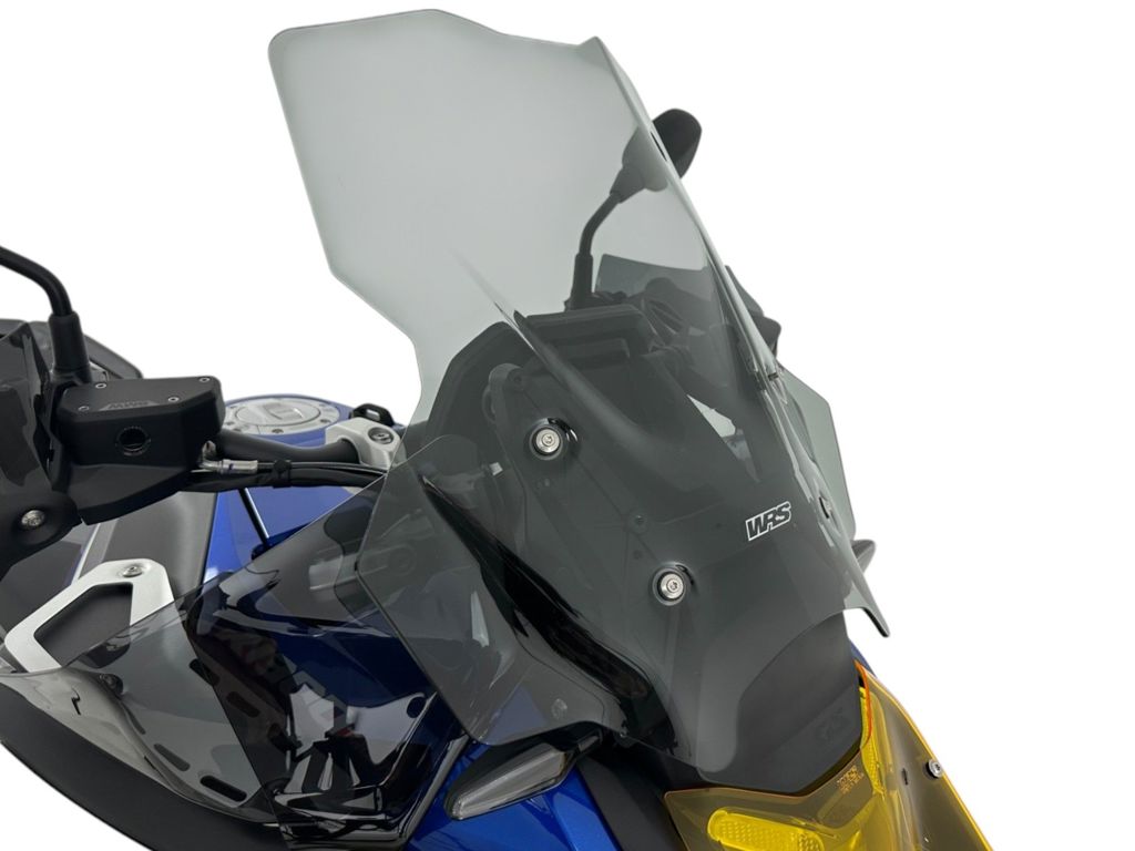 WRS Windscherm - BMW R1300GS Adventure met radar 2024-2026 | R1300GS met radar 2023-2026 - Caponord - Licht Getint / Transparant