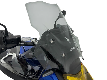 WRS Windscherm - BMW R1300GS Adventure met radar 2024-2026 | R1300GS met radar 2023-2026 - Caponord - Licht Getint / Transparant