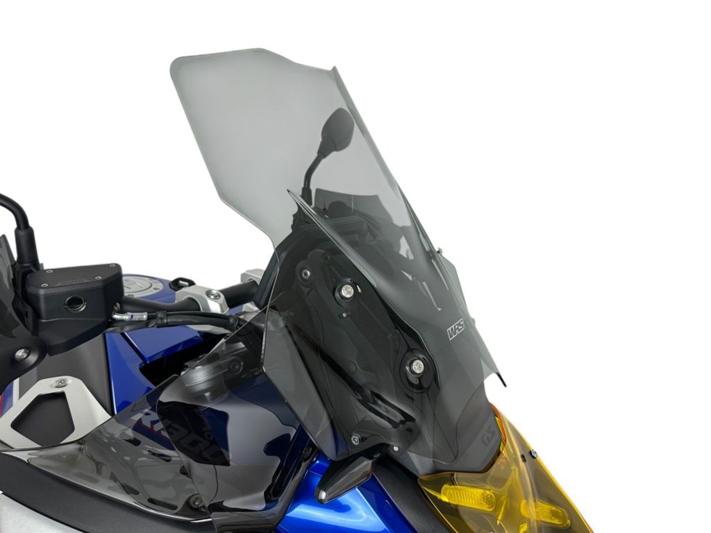 WRS Windscherm - BMW R1300GS Adventure met radar 2024-2026 | R1300GS met radar 2023-2026 - Caponord - Licht Getint / Transparant