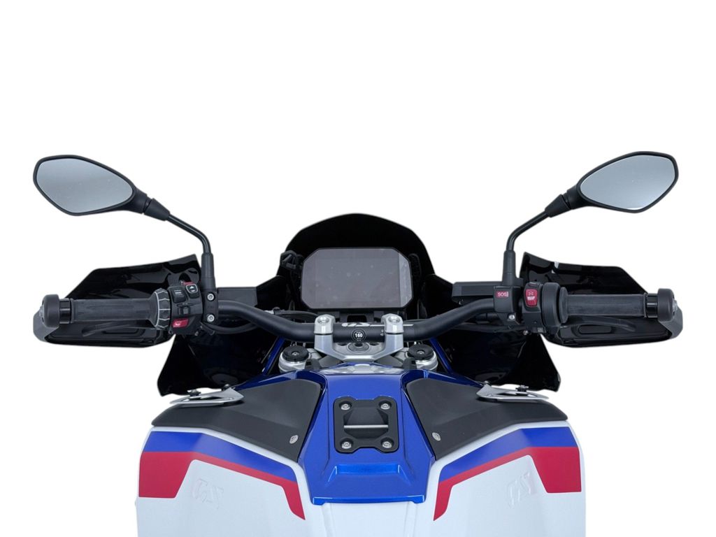 Vervangingsruit model enduro WRS BMW R1300GS '23- mat zwart (zonder radar)