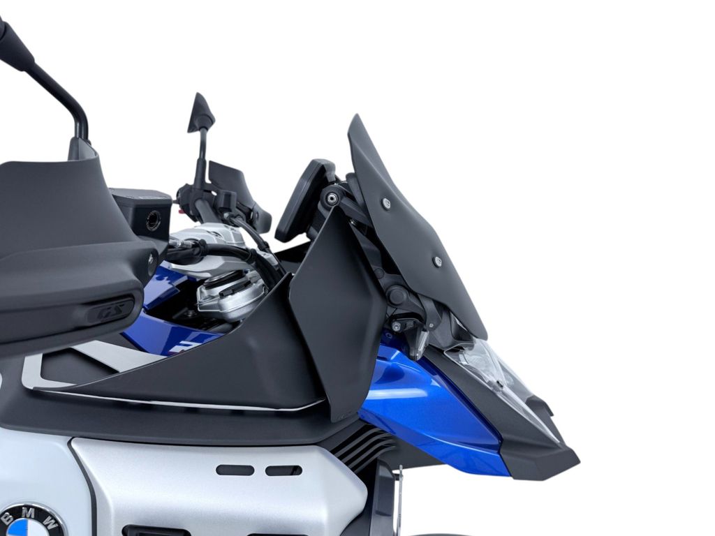 Vervangingsruit model enduro WRS BMW R1300GS '23- mat zwart (zonder radar)