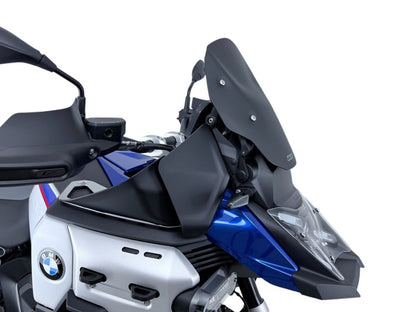 Vervangingsruit model enduro WRS BMW R1300GS '23- mat zwart (zonder radar)
