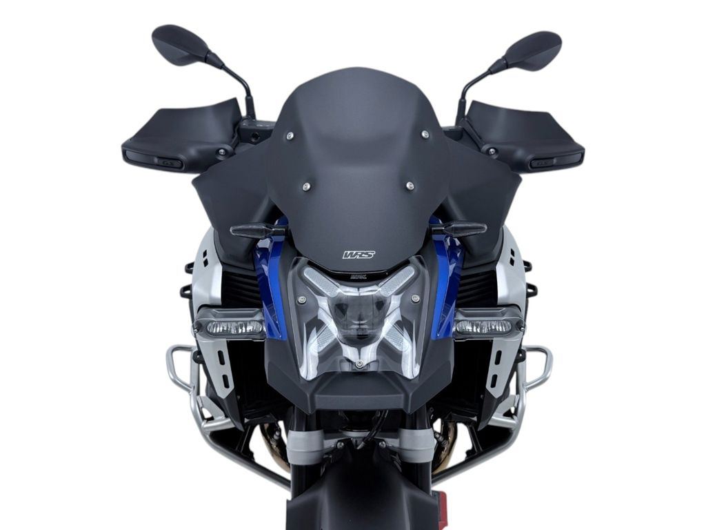 Vervangingsruit model enduro WRS BMW R1300GS '23- mat zwart (zonder radar)