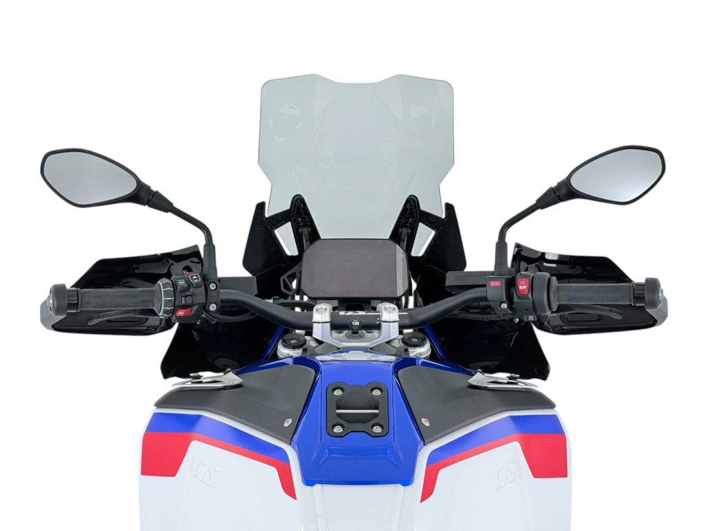WRS Windscherm - BMW R1300GS Adventure zonder radar 2024-2026 | R1300GS zonder radar 2023-2026 - Caponord - Licht Getint / Transparant
