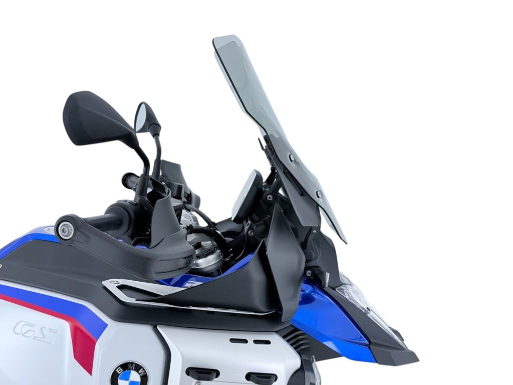 WRS Windscherm - BMW R1300GS Adventure zonder radar 2024-2026 | R1300GS zonder radar 2023-2026 - Caponord - Licht Getint / Transparant