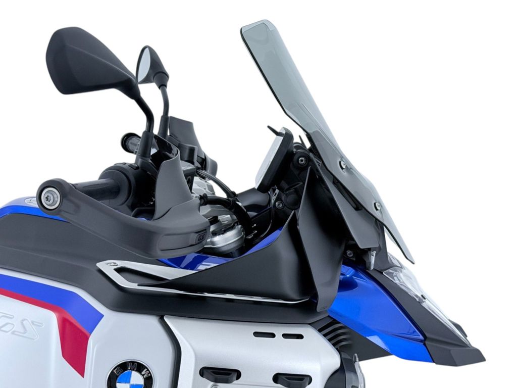 WRS Windscherm - BMW R1300GS Adventure zonder radar 2024-2026 | R1300GS zonder radar 2023-2026 - Caponord - Licht Getint / Transparant