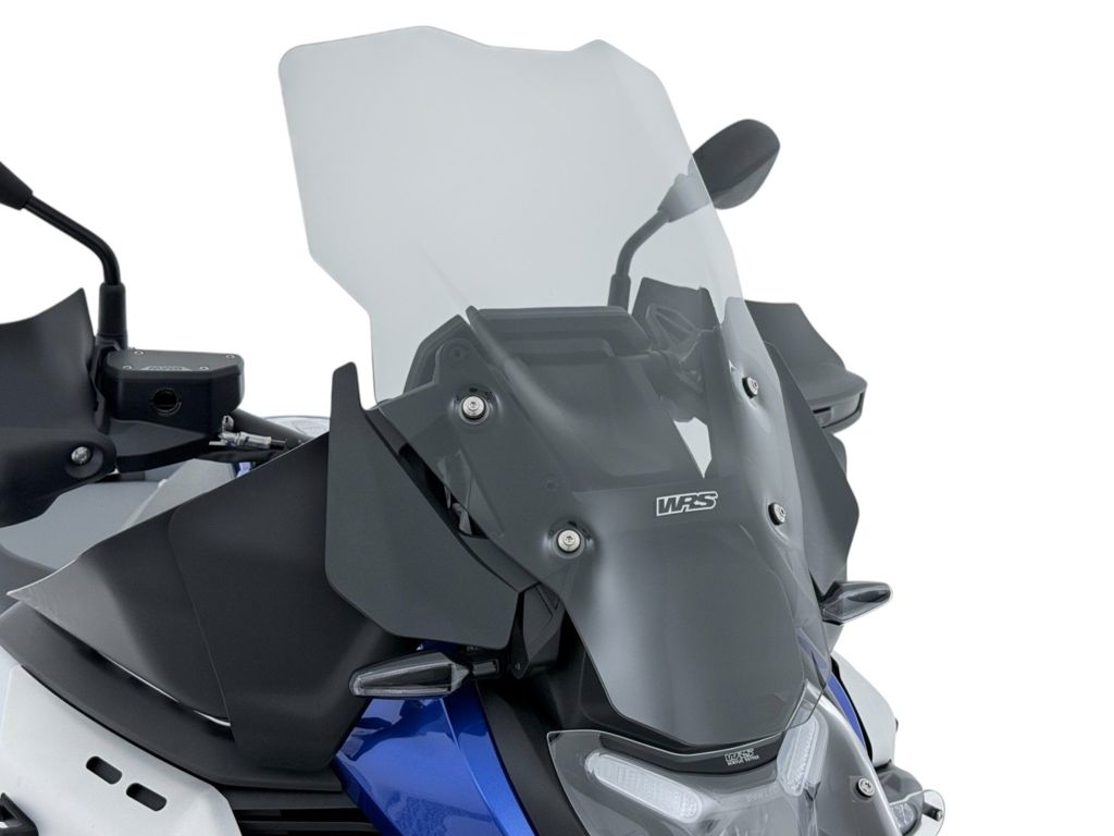 WRS Windscherm - BMW R1300GS Adventure zonder radar 2024-2026 | R1300GS zonder radar 2023-2026 - Caponord - Licht Getint / Transparant