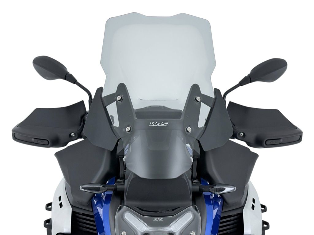 WRS Windscherm - BMW R1300GS Adventure zonder radar 2024-2026 | R1300GS zonder radar 2023-2026 - Caponord - Licht Getint / Transparant