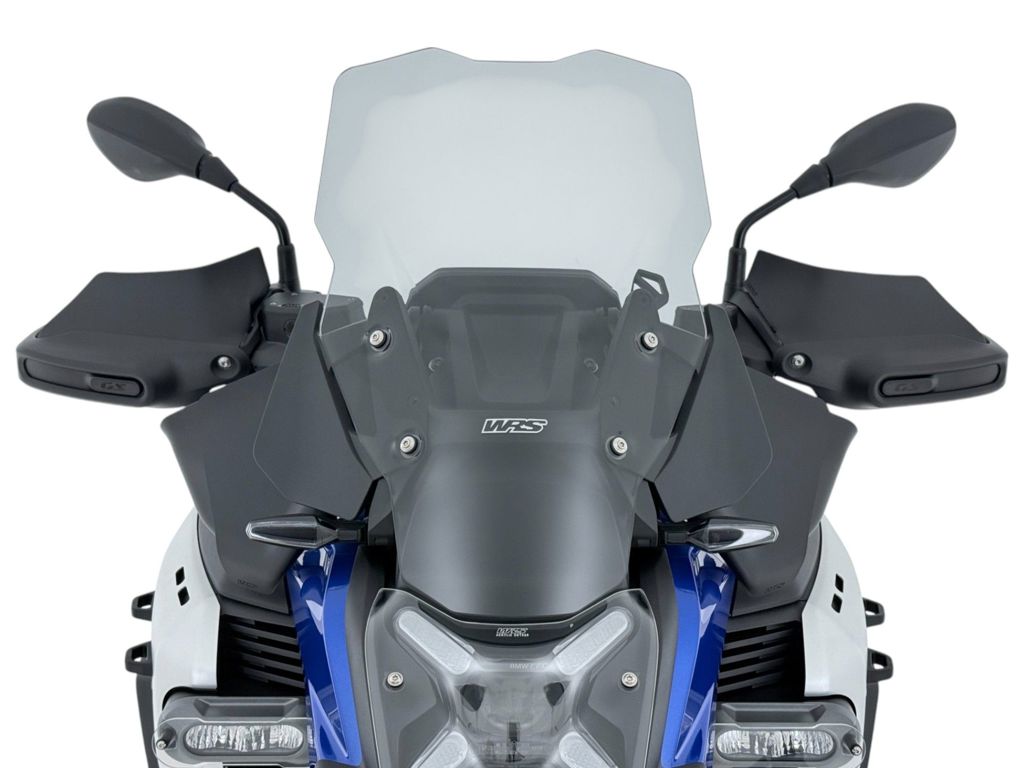 WRS Windscherm - BMW R1300GS Adventure zonder radar 2024-2026 | R1300GS zonder radar 2023-2026 - Caponord - Licht Getint / Transparant