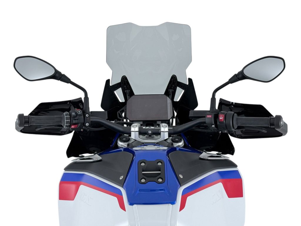 WRS Vervangingsruit - BMW R1300GS Adventure met radar 2024-2026 | R1300GS met radar 2023-2026 - Caponord - Licht Getint / Transparant