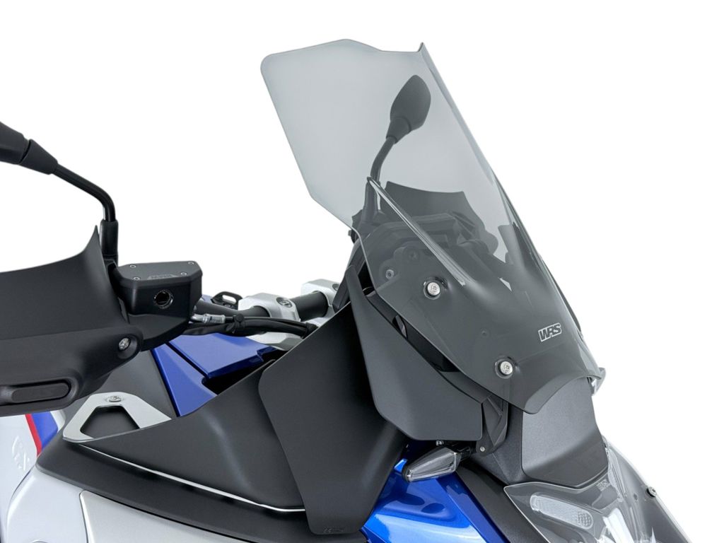 WRS Vervangingsruit - BMW R1300GS Adventure met radar 2024-2026 | R1300GS met radar 2023-2026 - Caponord - Licht Getint / Transparant