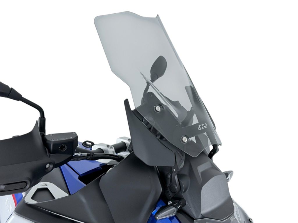 WRS Vervangingsruit - BMW R1300GS Adventure met radar 2024-2026 | R1300GS met radar 2023-2026 - Caponord - Licht Getint / Transparant