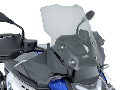 WRS Vervangingsruit - BMW R1300GS Adventure met radar 2024-2026 | R1300GS met radar 2023-2026 - Caponord - Licht Getint / Transparant