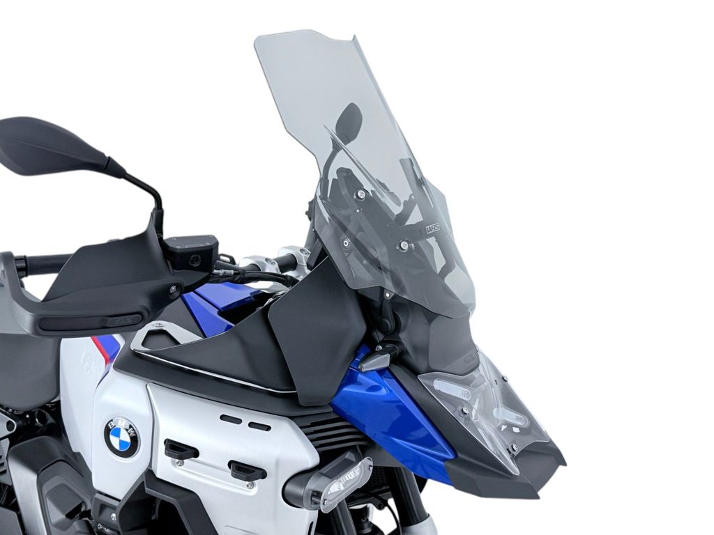 WRS Vervangingsruit - BMW R1300GS Adventure zonder radar 2024-2026 en meer - Caponord - Licht Getint / Transparant
