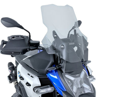 WRS Vervangingsruit - BMW R1300GS Adventure zonder radar 2024-2026 en meer - Caponord - Licht Getint / Transparant