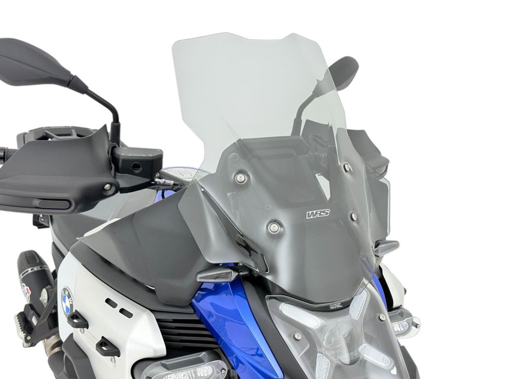 WRS Vervangingsruit - BMW R1300GS Adventure zonder radar 2024-2026 en meer - Caponord - Licht Getint / Transparant