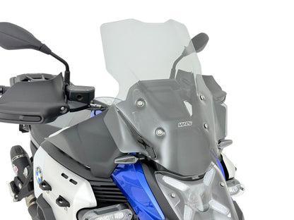 WRS Vervangingsruit - BMW R1300GS Adventure zonder radar 2024-2026 en meer - Caponord - Licht Getint / Transparant