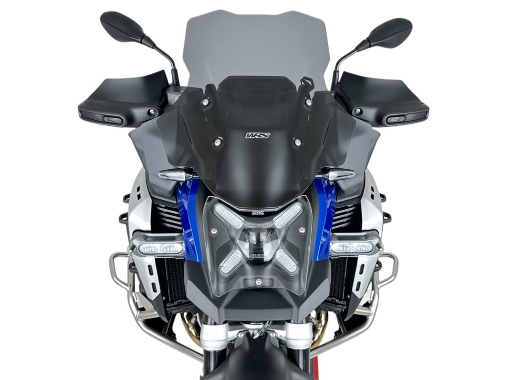 WRS Windscherm - BMW R1300GS Adventure zonder radar 2024-2026 | R1300GS zonder radar 2023-2026 - Touring - Licht Getint / Transparant