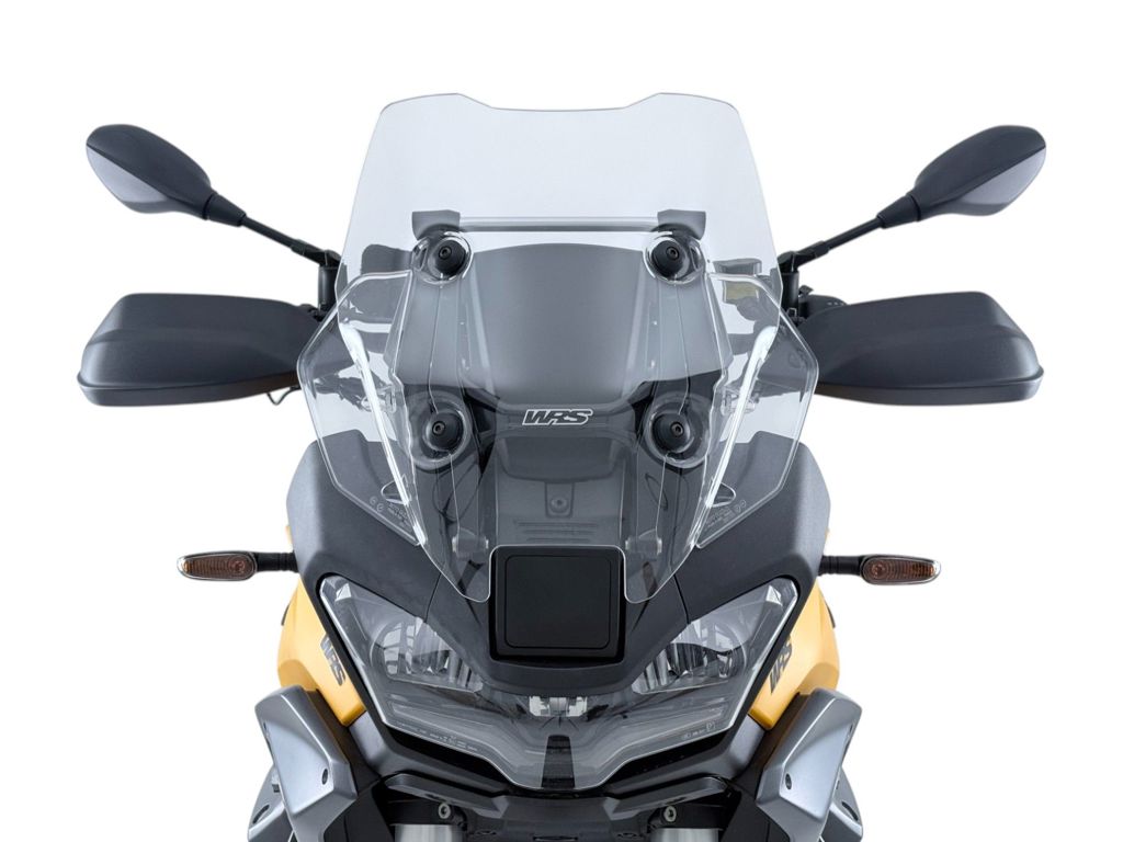 WRS Vervangingsruit - Moto Guzzi Stelvio 2024-2026 - Sport Met radar - Transparant / Licht Getint en meer