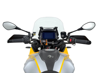 WRS Vervangingsruit - Moto Guzzi Stelvio 2024-2026 - Touring Zonder radar - Transparant / Licht Getint en meer