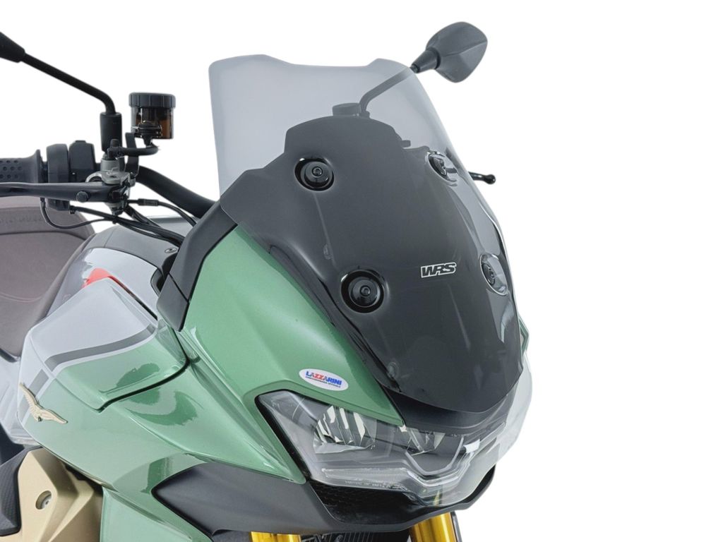 WRS Vervangingsruit - Moto Guzzi V100 Mandello 2024-2026 - Touring - Donker Getint / Transparant