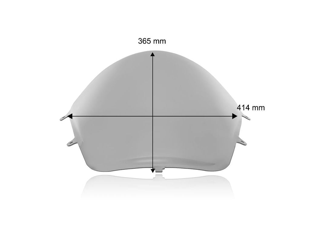WRS Race Hoog Windscherm - Yamaha YZF-R9 2025-2026 - Transparant / Licht Getint en meer