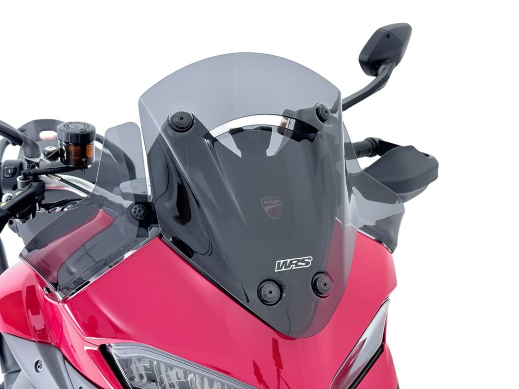 WRS Vervangingsruit - Ducati Multistrada V2 2025-2026 | Multistrada V2 S 2025-2026 - Sport - Donker Getint / Mat Zwart