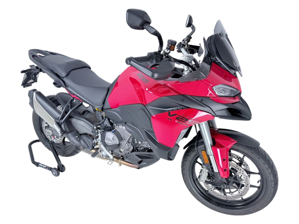 WRS Vervangingsruit - Ducati Multistrada V2 2025-2026 | Multistrada V2 S 2025-2026 - Sport - Donker Getint / Mat Zwart