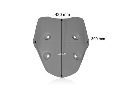 WRS Vervangingsruit - Moto Guzzi V100 Mandello 2024-2026 - Touring - Donker Getint / Transparant