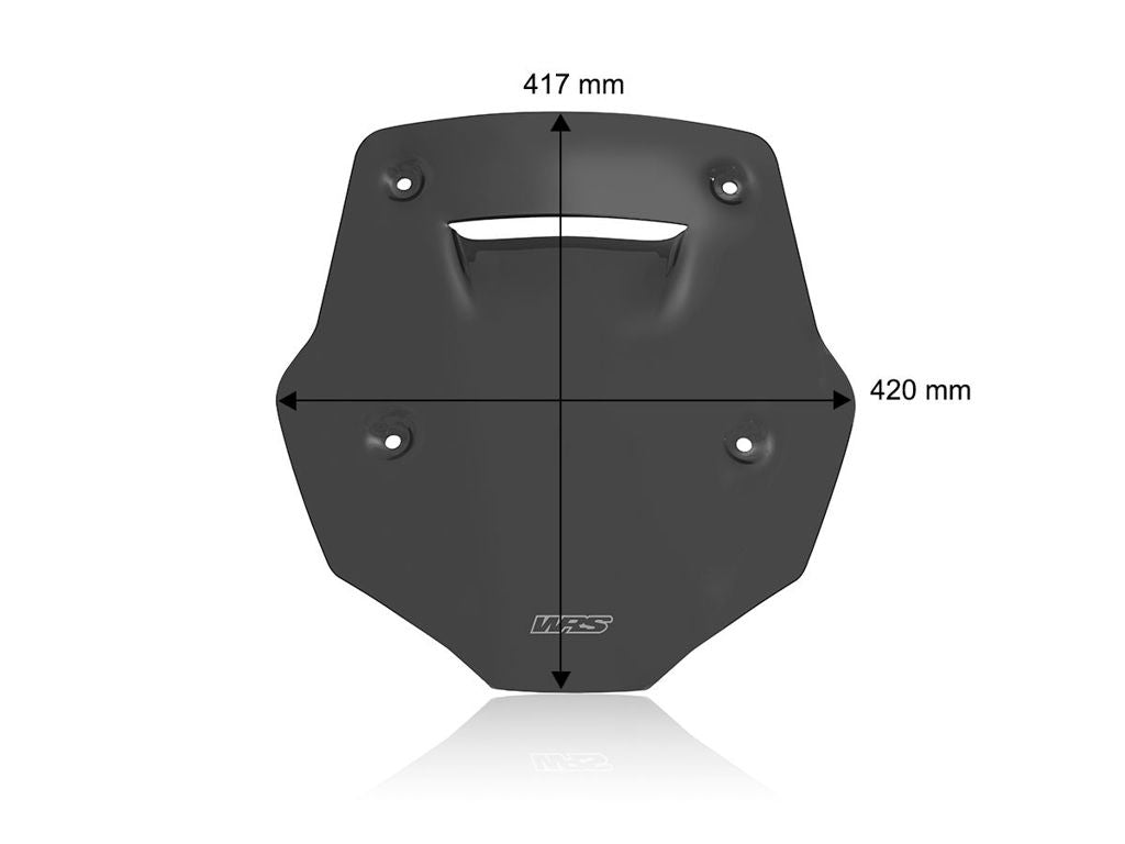 WRS Windscherm - CF Moto 800MT 2022-2026 - Sport - Donker Getint / Transparant