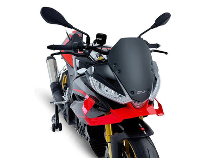 Vervangingsruit model sport WRS Aprilia Tuono V4 1100 '25- mat zwart