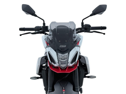 Vervangingsruit model sport WRS Aprilia Tuono 457 '25- donker getint