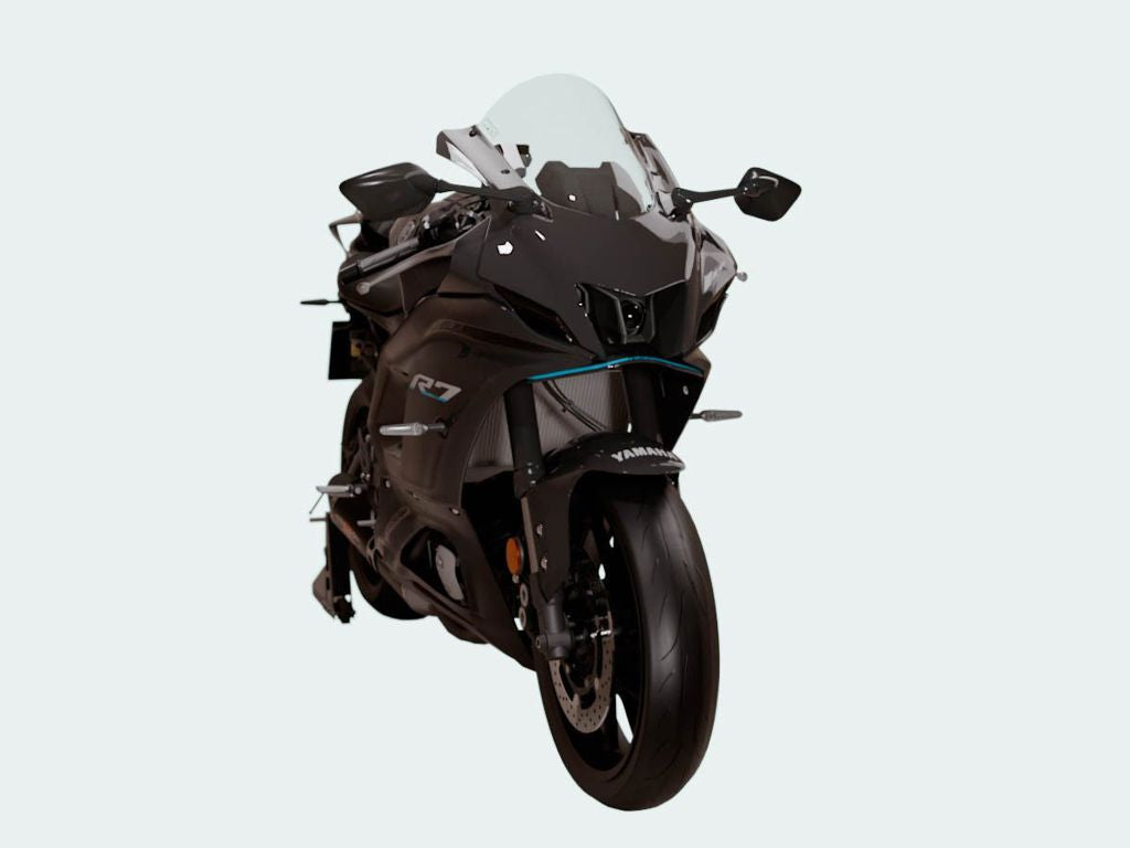 Vervangingsruit race hoog WRS transparant Yamaha R6 '17- / R7 '22-