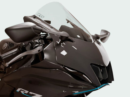 Vervangingsruit race hoog WRS transparant Yamaha R6 '17- / R7 '22-