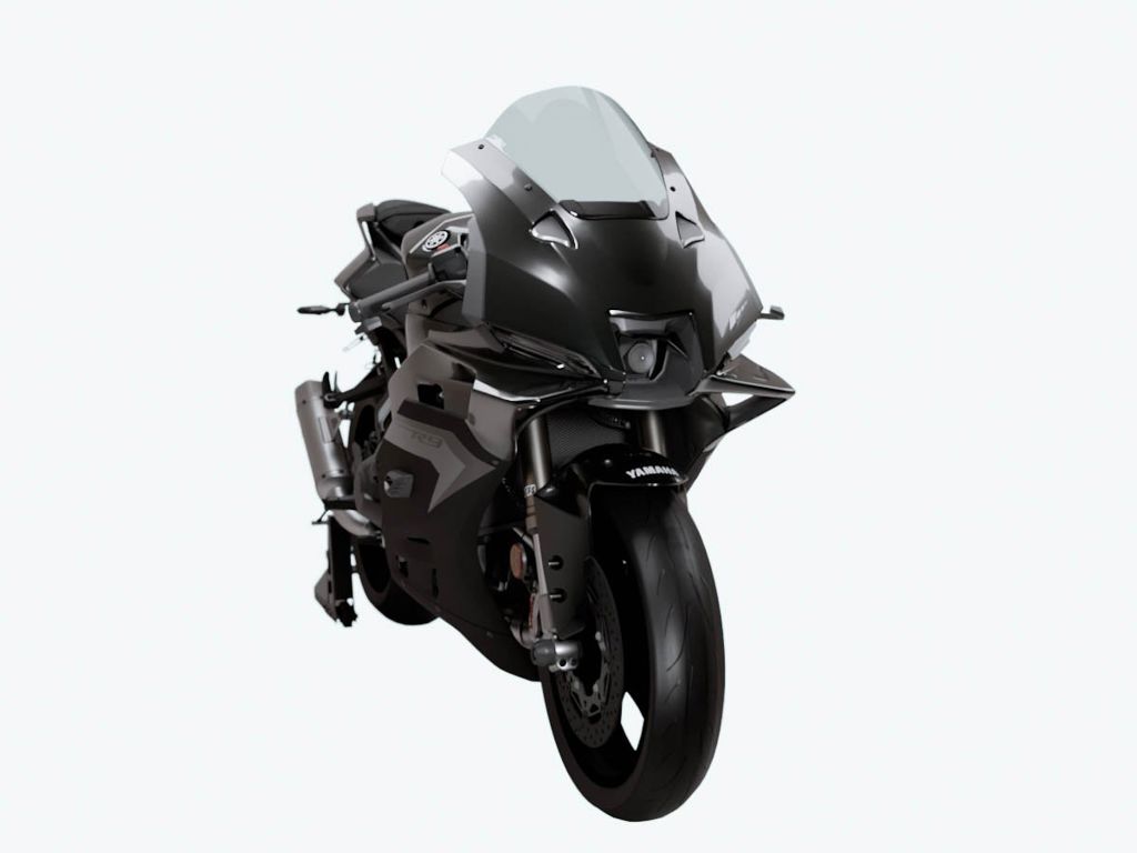 WRS Race Hoog Windscherm - Yamaha YZF-R9 2025-2026 - Transparant / Licht Getint en meer