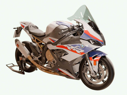 WRS Vervangingsruit - BMW M1000RR 2021-2022 | S1000RR 2019-2026 - Race - Transparant / Licht Getint en meer