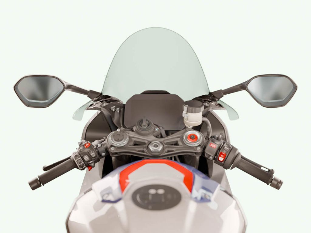 WRS Vervangingsruit - BMW M1000RR 2021-2022 | S1000RR 2019-2026 - Race - Transparant / Licht Getint en meer