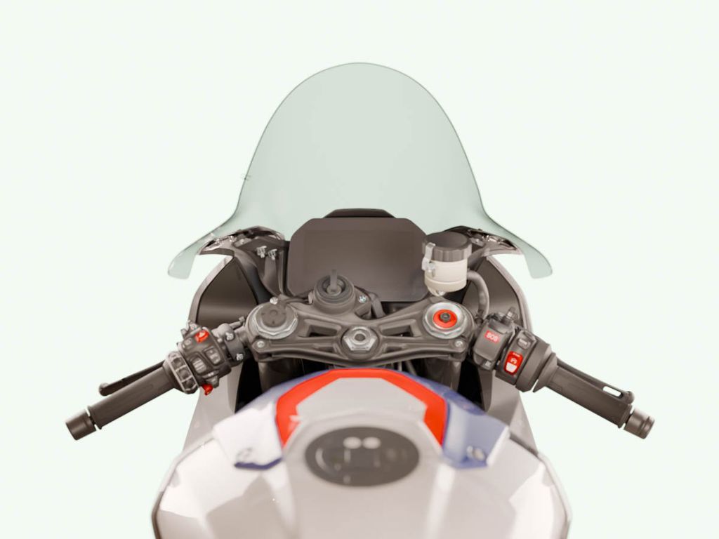 WRS Vervangingsruit - BMW M1000RR 2021-2022 | S1000RR 2019-2026 - Race - Transparant / Licht Getint en meer