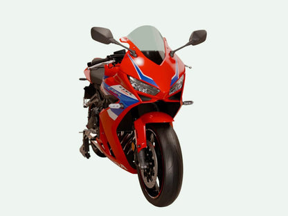 WRS RACE HIGH WINDSCREEN - Licht Getint / Transparant