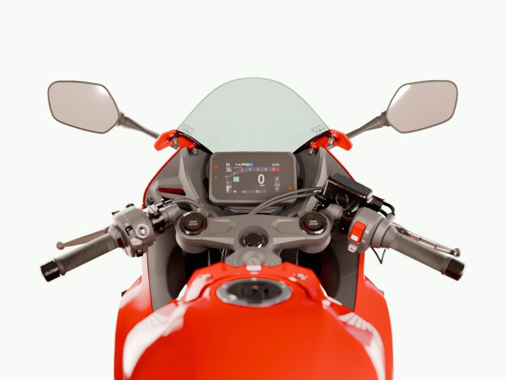 WRS RACE HIGH WINDSCREEN - Licht Getint / Transparant
