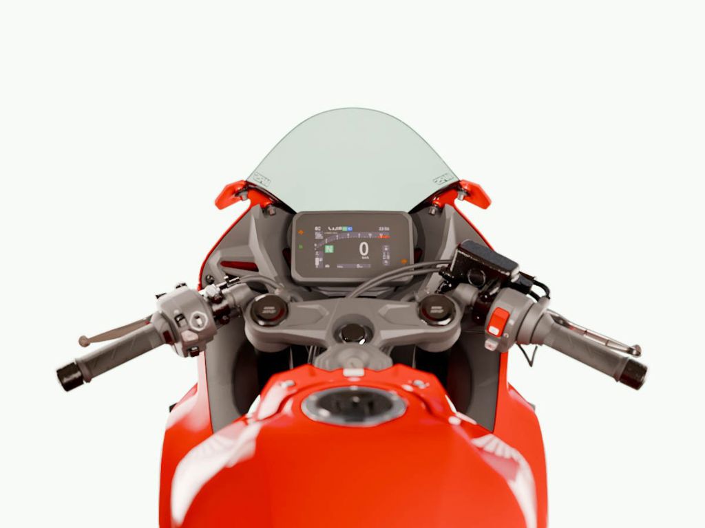 WRS RACE HIGH WINDSCREEN - Licht Getint / Transparant