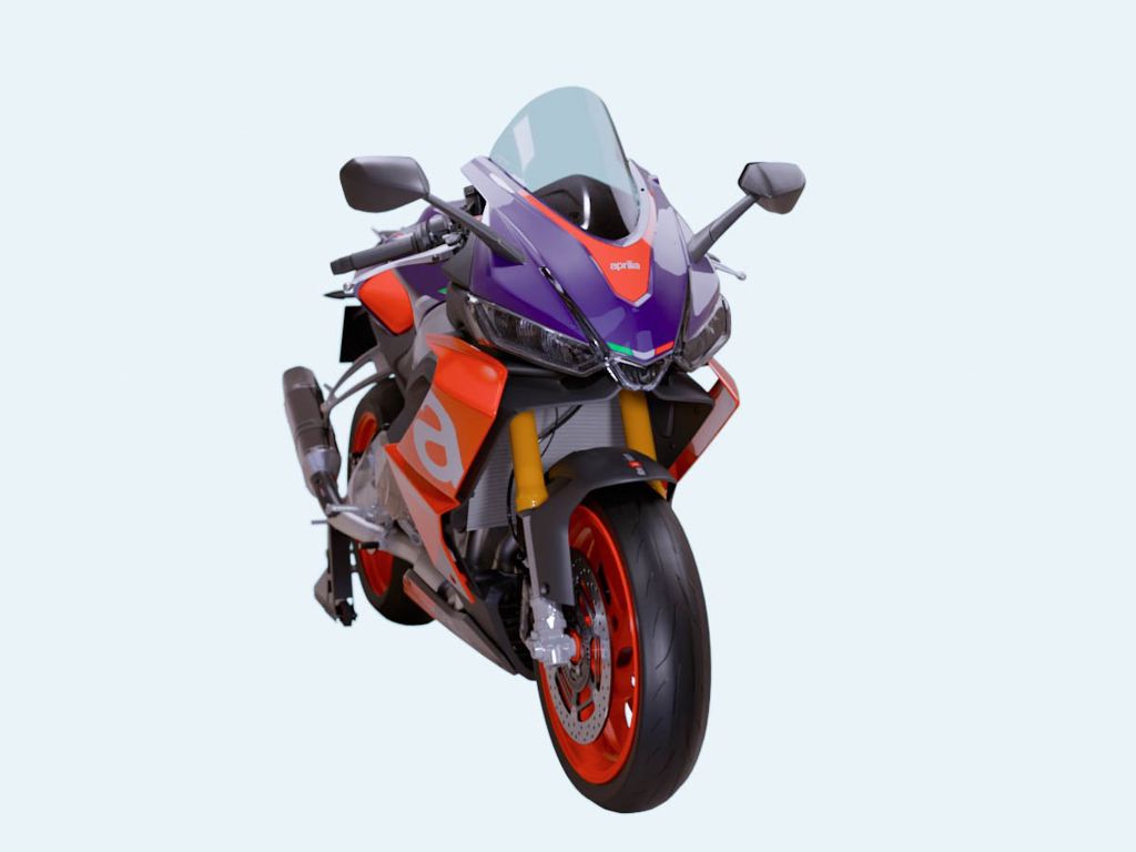 WRS Vervangingsruit - Aprilia RS660 2021-2026 | RS660 Factory 2025-2026 - Race Hoog - Licht Getint / Donker Getint