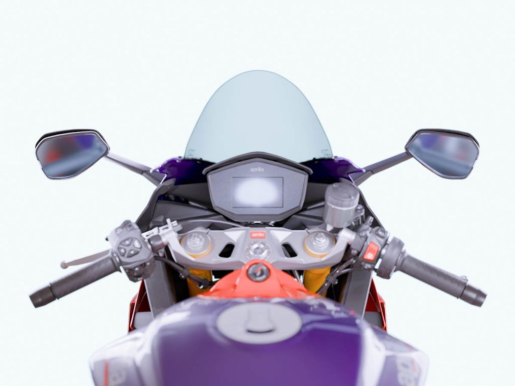 WRS Vervangingsruit - Aprilia RS660 2021-2026 | RS660 Factory 2025-2026 - Race Hoog - Licht Getint / Donker Getint