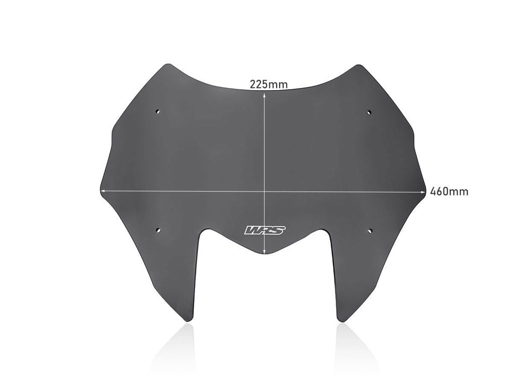 WRS Sport Windscherm - Yamaha T-MAX XP560 2022-2026 - Donker Getint / Mat Zwart