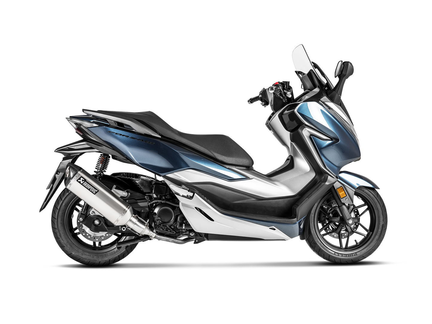 Akrapovič Uitlaat - Honda NSS250 Forza 2018-2020 | NSS300 Forza 2018-2020 - Slip-On Line (SS) - Motor Accessoires