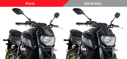 Front Cover Mat Zwart Puig Yamaha Mt-07 '18-