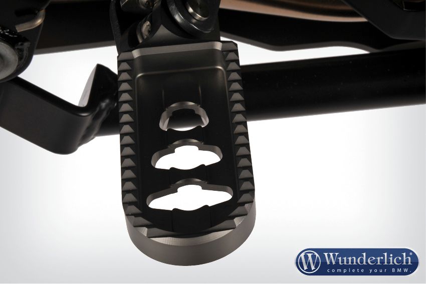Footrest Lowering Kit - Titanium Bmw R1200Gs Lc/Adventure Wunderlich