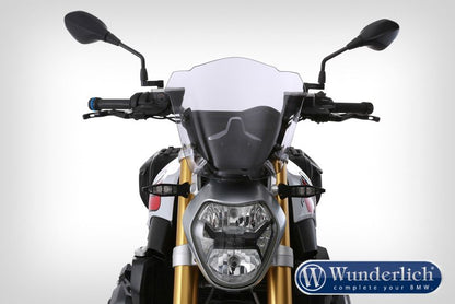 Windscreen R-Marathon Medium Bmw R1200R Lc - Smoked Grey Wunderlich