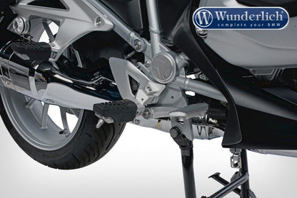 Ergo Footrest Lowering Rider Bmw R1200Rt Lc '14-- Silver Wunderlich